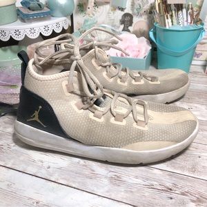 Jordan Reveal Premium Pearl Shoes Sneakers Size 6Y Big Kids Youth Beige & Black